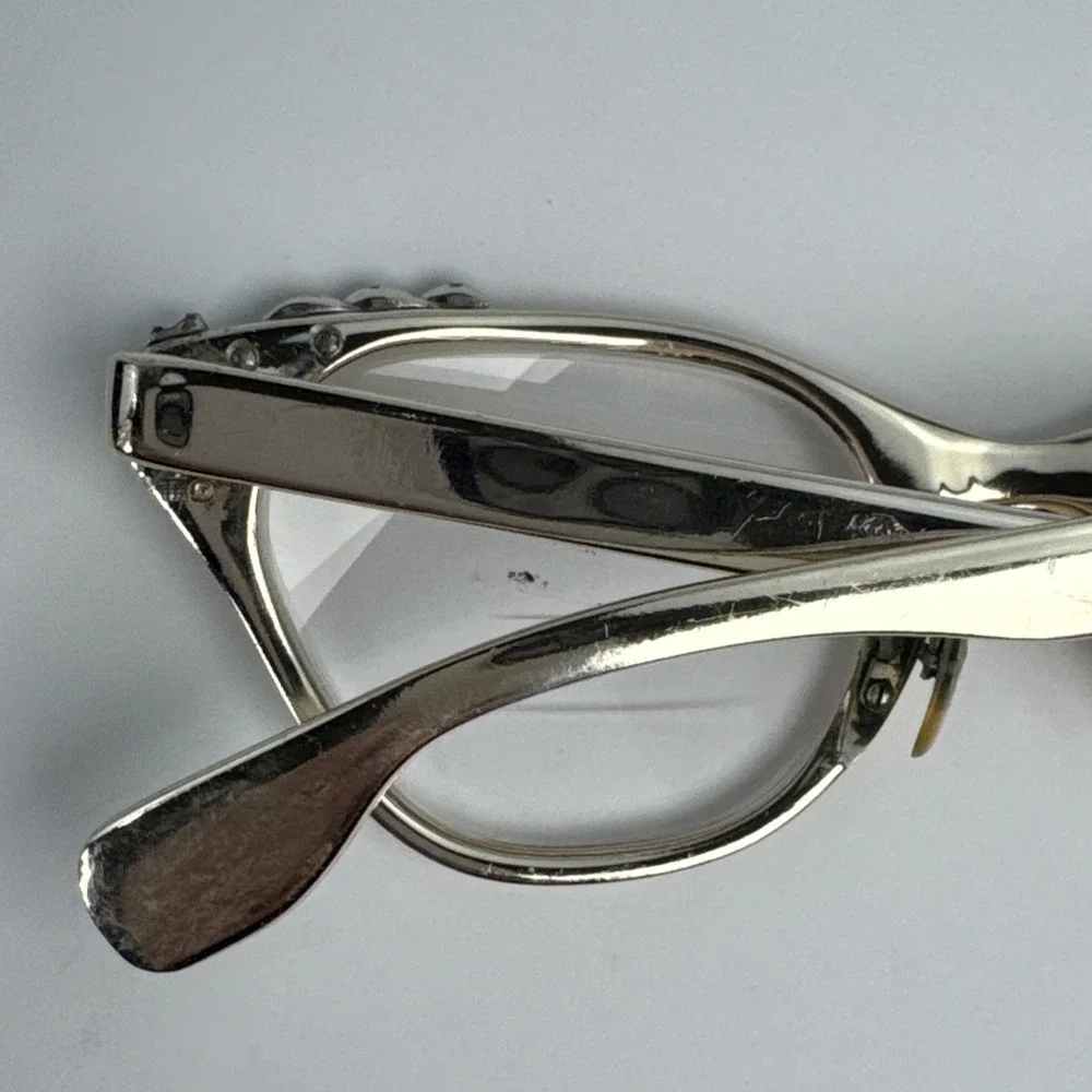 Tura Inc Filigree Gold-Tone Women's Eyeglasses US Pat 631706 Cat-Eye Vintage